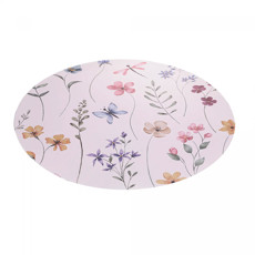 Imagem de LUGAR AMERICANO REDONDO PRIMAVERA EM PLÁSTICO 38CM - LYOR - Coliseu Presentes Ltda