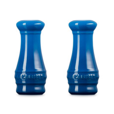 Imagem de SET SALEIRO E PIMENTEIRO 120ML EM CERÂMICA AZUL MARSEILLE 12X5X5CM - LE CREUSET - Le Creuset Do Brasil 
