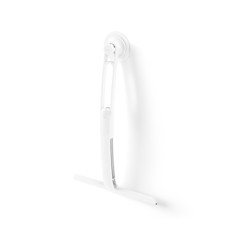 Imagem de RODINHO MULTIUSO FLEX ADESIVO BRANCO EM PLÁSTICO ABS BRANCO E SILICONE - UMBRA DESIGN - Umbra Design Representacoes Comerciais Ltda