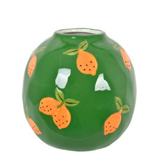 Imagem de VASO DECORATIVO EM CERÂMICA 17X16X16CM - GRILLO - Grillo Ltda