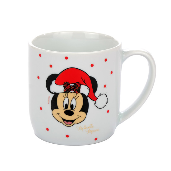 Imagem KIT PRESENTE CANECA MINNIE EM PORCELANA 325ML - CROMUS