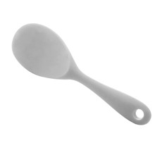 Imagem de COLHER DE ARROZ DE SILICONE CINZA 1,5X22,5X6,7CM - LYOR - Coliseu Presentes Ltda