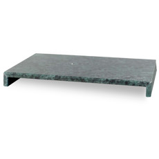Imagem de BANDEJA RETANGULAR DECORATIVA DE MÁRMORE VERDE 3X35X25CM - CROSS - Cross Comercial Ltda
