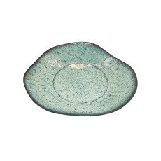 Imagem de SALADEIRA EM PORCELANA VERDE E PRETO 7X29,5X29,5CM - CROSS - Cross Comercial Ltda
