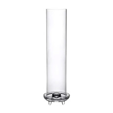 Imagem de CASTIÇAL LA VOIR DECORATIVO EM CRISTAL ECOLÓGICO 36X10X10CM - L'HERMITAGE - Full Fit Industria Importacao E Comercio Ltda.