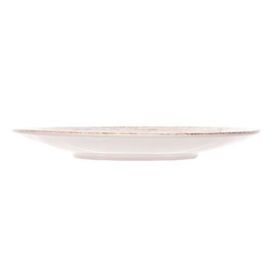 Imagem PRATO PARA SOBREMESA MARÉA 20CM OFF WHITE DE CERÂMICA - WOLFF