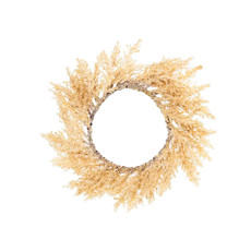 Imagem de GUIRLANDA DECORATIVA OFF WHITE DE PLÁSTICO 33CM - CROMUS - Cromus Embalagens Ind E Com Ltda
