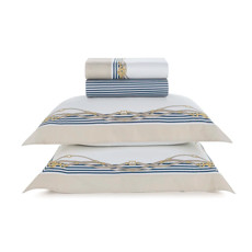 Imagem de JOGO DE CAMA QUEEN 300 FIOS 100% ALGODÃO EGÍPCIO GALIZZI - TRUSSARDI - Karsten S.A 