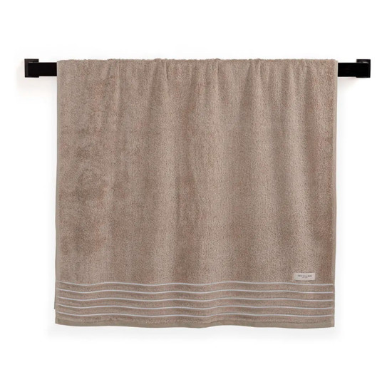Imagem TOALHA BANHÃO PALLADIO LEGNO DE ALGODÃO 86X150CM - TRUSSARDI