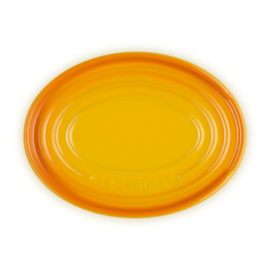 Imagem DESCANSO OVAL PARA COLHER EM CERÂMICA NÉCTAR 2,3X16X11,85 CM - LE CREUSET