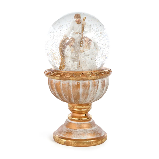 Imagem GLOBO NATALINO SAGRADA FAMÍLIA DECORATIVO 23,5X12X12CM - CROMUS