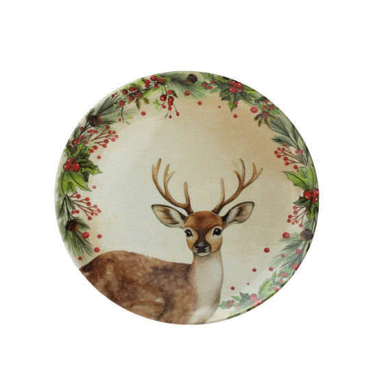 Imagem PRATO PARA SOBREMESA DE MALAMINA 21CM - GRILLO