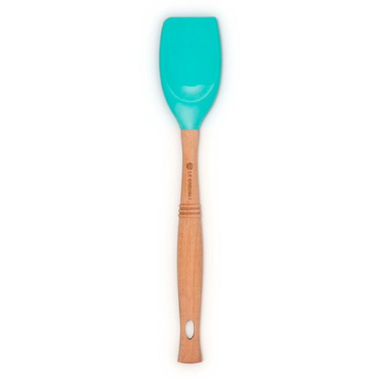 Imagem ESPÁTULA VENUS GRANDE DE SILICONE COOL MINT 32X6CM - LE CREUSET