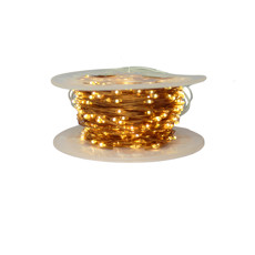 Imagem de CORDÃO 1000 LEDS FIO DE FADA 100M BIVOLT LUZ FIXA BRANCO QUENTE - GRILLO - Grillo Ltda