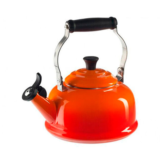 Imagem CHALEIRA DE AÇO ESMALTADO 1,6L CLÁSSICA 25X26X21CM - LE CREUSET