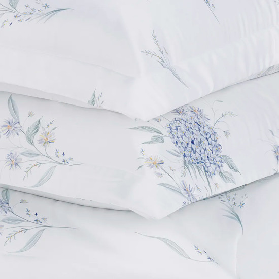 Imagem JOGO DE COLCHA KING 300 FIOS DE ALGODÃO BAMBU ORTENSIE - TRUSSARDI