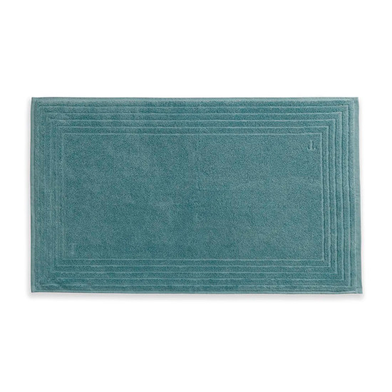 Imagem TOALHA DE PISO 100% ALGODÃO LINEE AZUL MARE 48X80CM - TRUSSARDI