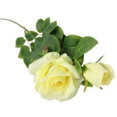 Imagem de HASTE DE ROSA DIAMANTE CHAMPAGNE DECORATIVA DE PLÁSTICO 60X10CM - GRILLO - Grillo Ltda