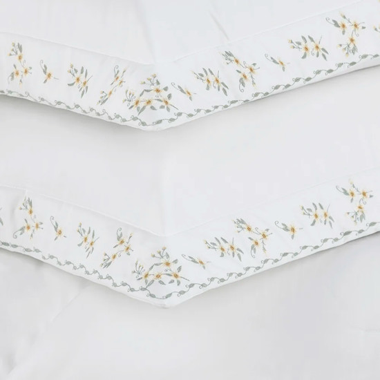 Imagem JOGO DE COLCHA QUEEN 300 FIOS 100% ALGODÃO EGÍPCIO ZAGARA - TRUSSARDI