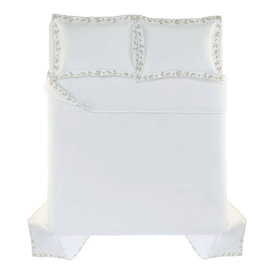 Imagem JOGO DE COLCHA QUEEN 300 FIOS 100% ALGODÃO EGÍPCIO ZAGARA - TRUSSARDI