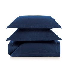 Imagem de JOGO DE COLCHA CASAL 300 FIOS DE ALGODÃO NOVARA AZUL SICILIANO - TRUSSARDI - Karsten S.A 