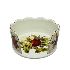 Imagem de PORTA PANETONE ABERTO DE CERÂMICA 8X18X18CM - SCALLA CERÂMICA - Scalla Ceramica Artistica Ltda-Epp