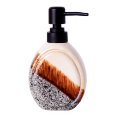 Imagem de PORTA SABONE LÍQUIDO EM PORCELANA 16X10X5CM - TUUT - Yangzi Brasil Corporation S A 