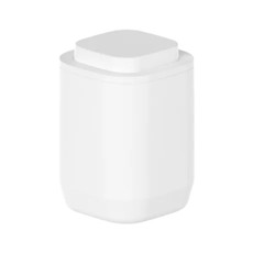 Imagem de PORTA ALGODÃO AURA BRANCO DE POLIESTIRENO 11,5X8X8CM - OU - Martiplast Industria E Comercio De Plast