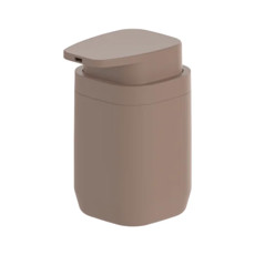 Imagem de PORTA SABONETE LÍQUIDO AURA 380ML MARROM DE POLIESTIRENO 13,5X10X8CM - OU - Martiplast Industria E Comercio De Plast