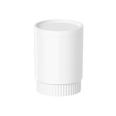 Imagem de PORTA ALGODÃO E COTONETE DÓRICA DE POLIÉSTIRENO 10,7X7,8X7,8CM - OU - Martiplast Industria E Comercio De Plast