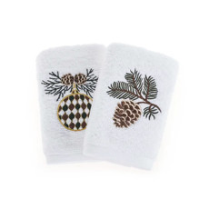 Imagem de JOGO LAVABO COM BORDADO 100% ALGODÃO FESTIVE - TRUSSARDI - Karsten S.A 