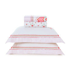 Imagem de JOGO DE CAMA CASAL INFANTIL 300 FIOS DE ALGODÃO LE COLLONE - TRUSSARDI - Karsten S.A 