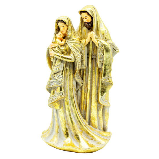 Imagem SAGRADA FAMÍLIA DECORATIVA DE RESINA 25X13X12CM - TOKDACASA