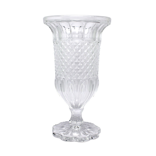 Imagem VASO DECORATIVO DE VIDRO 25X14X14CM - DELISOGA