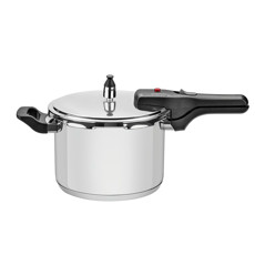 Imagem de PANELA DE PRESSÃO BRAVA 6L EM AÇO INOX FUNDO TRIPLO - TRAMONTINA - Tramontina Farroupilha S/A Inp Met