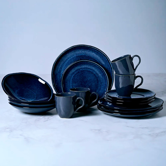 Imagem APARELHO DE JANTAR 16 PEÇAS DE CERÂMICA STONEWARE DAILY HAPPY - PORTO BRASIL 