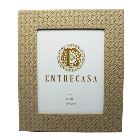 Imagem PORTA RETRATO RETANGULAR DECORATIVO DE MDF OFF WHITE 20X25CM - ENTRECASA