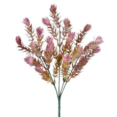 Imagem de BUQUÊ DECORATIVO DE GRAMA CORAL DE PLÁSTICO MOLDÁVEL 32X12X12CM - GRILLO - Grillo Ltda