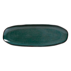 Imagem de TRAVESSA OVAL RASA DE CERÂMICA BREEZE CLASS ACEANO 37X13CM - PORTO BRASIL - Porto Brasil Ceramica Ltda