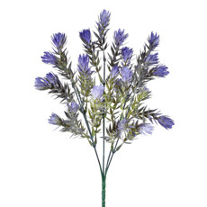 Imagem de BUQUÊ DECORATIVO DE GRAMA LAVANDA OUTONO DE PLÁSTICO MOLDÁVEL 32X12X12CM - GRILLO - Grillo Ltda