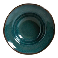 Imagem de PRATO FUNDO PARA SOBREMESA ORGÂNICO OCEANO 5,5X19CM - PORTO BRASIL - Porto Brasil Ceramica Ltda