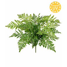 Imagem de BUQUÊ DECORATIVO DE SAMAMBAIA VERDE DE PLÁSTICO MOLDÁVEL 45X40CM - GRILLO - Grillo Ltda