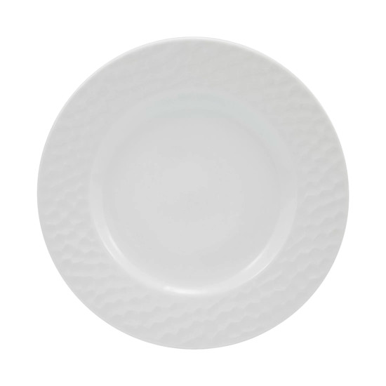 Imagem PRATO ÁRTICO PARA SOBREMESA DE PORCELANA BRANCO 2X21X21CM - SCHMIDT