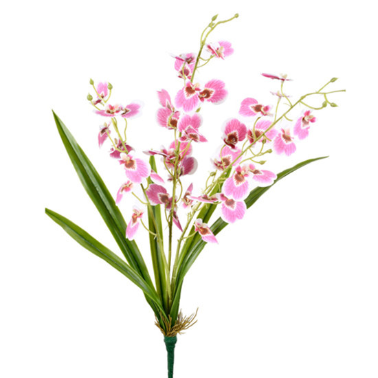 Imagem HASTE DECORATIVA DE ORQUÍDEA CHUVA DE OURO LAVANDA DE PLÁSTICO 50X26X26CM - GRILLO