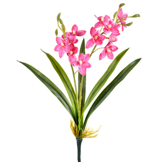 Imagem HASTE DECORATIVA DE ORQUÍDEA PHALAENOPSIS TOQUE REAL LAVANDA DE PLÁSTICO - GRILLO