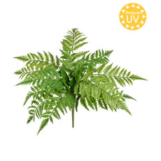 Imagem de BUQUÊ DECORATIVO DE SAMAMBAIA VERDE DE PLÁSTICO MOLDÁVEL 45X45CM - GRILLO - Grillo Ltda