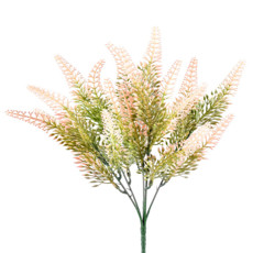 Imagem de BUQUÊ DE FOLHAS DE TRIGO ROSA DE PLÁSTICO MOLDÁVEL 36X20CM - GRILLO - Grillo Ltda