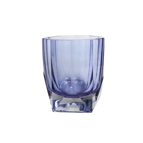 Imagem MINI VASO DECORATIVO DE VIDRO NA COR PÚRPURA 13X11 CM - GRILLO 58678