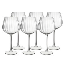 Imagem de JOGO DE TAÇA PARA VINHO DE CRITAL ECOLOGICO 6 UNIDADES DE 640ML - WOLFF  - Rojemac Impotacao E Exportacao Ltda