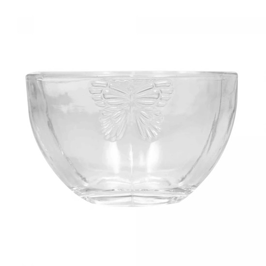 Imagem CONJUNTO 4 BOWLS EM VIDRO BUTTERFLY 11CM X 11CM X 6,5CM - WOLFF